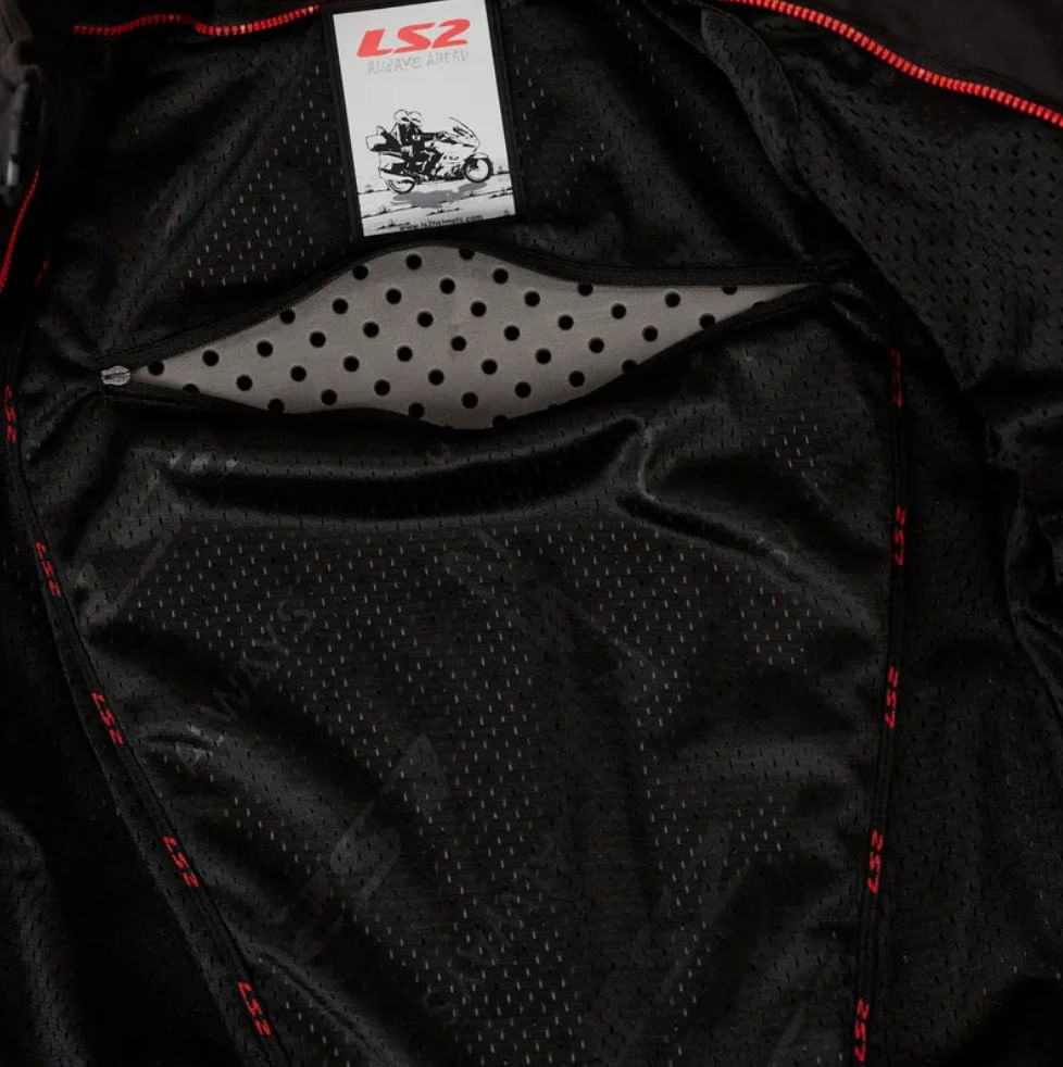 Campera LS2 Serra Evo Hombre Negro